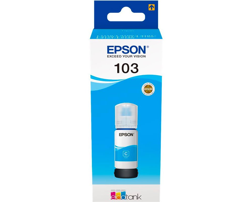 EPSON Original Tinte 103 [modell] 70 ml cyan