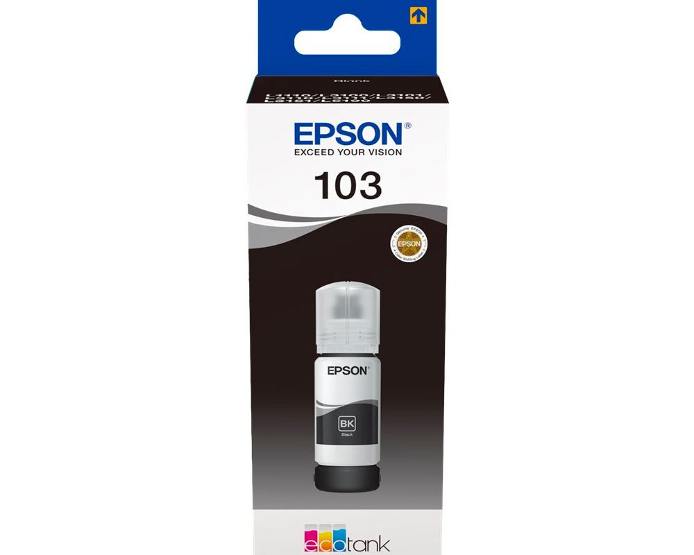 EPSON Original Tinte 103 [modell] 65 ml schwarz