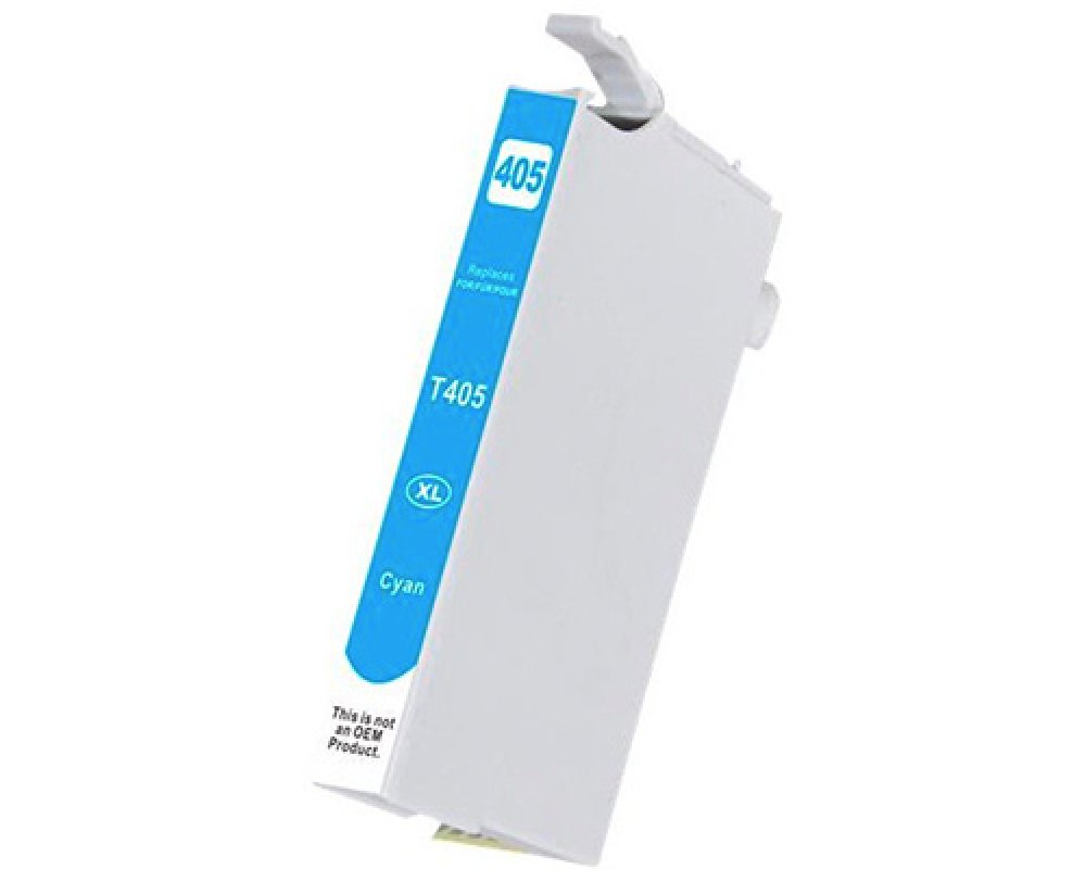 Kompatibel mit Epson 405XL XL-Druckerpatrone Cyan [modell] - Marke: TONERDUMPING