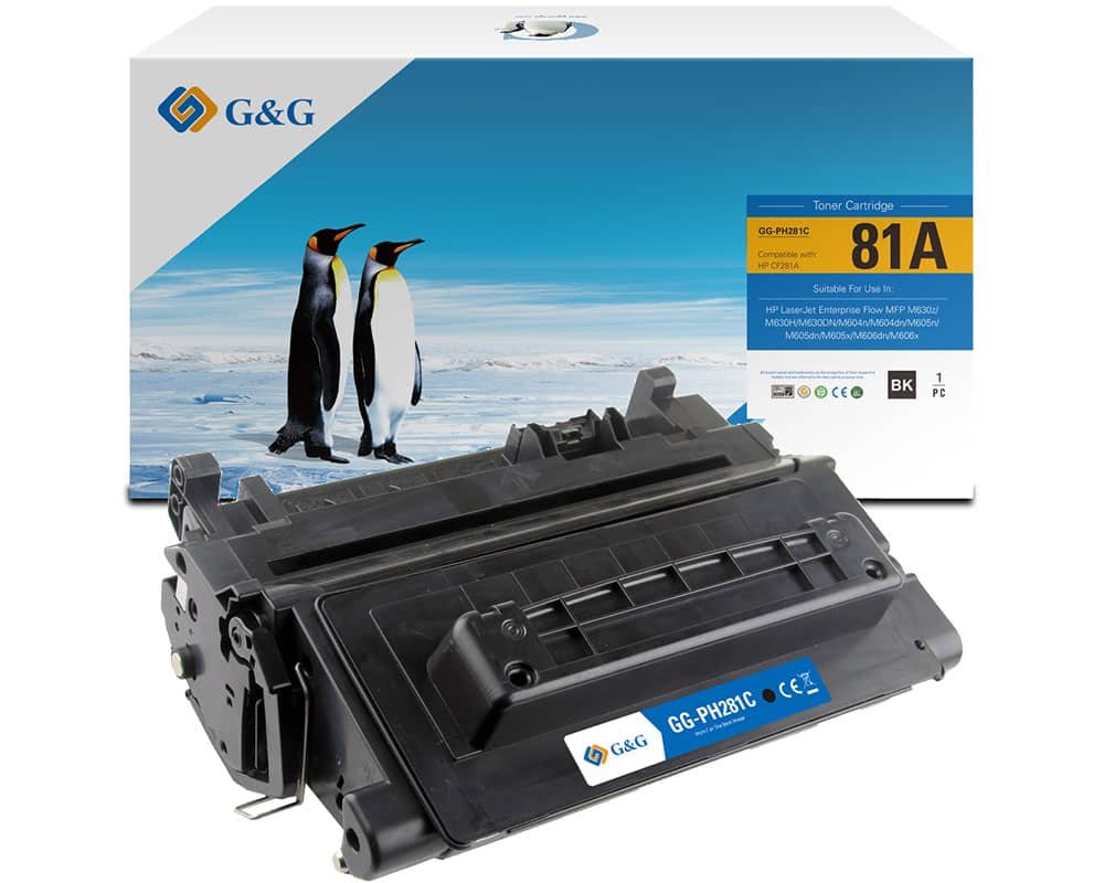 Kompatibel mit HP 81A / CF281A Toner [modell] - Marke: G&G