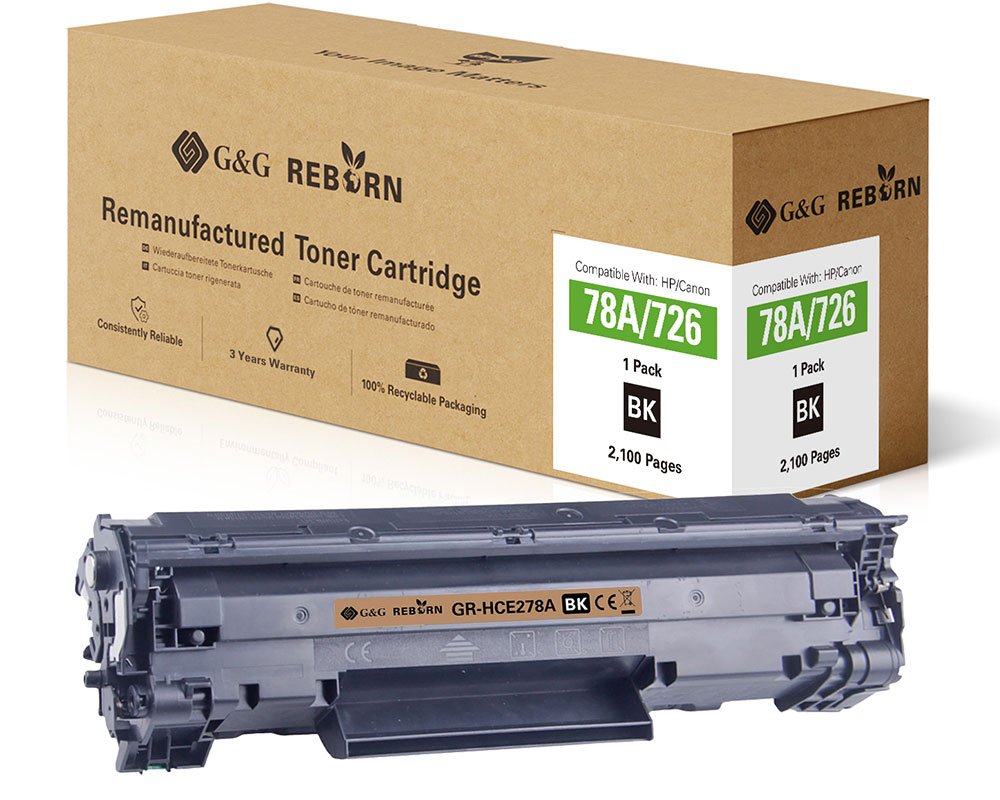 Kompatibel mit HP 78A Toner (CE278A) [modell] - Marke: G&G Reborn