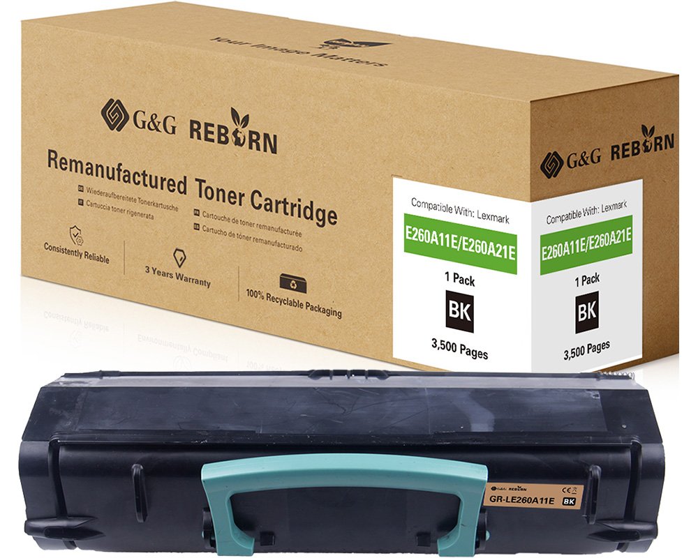 Kompatibel mit Lexmark E260/ E260A11E [modell] - Marke: G&G Reborn