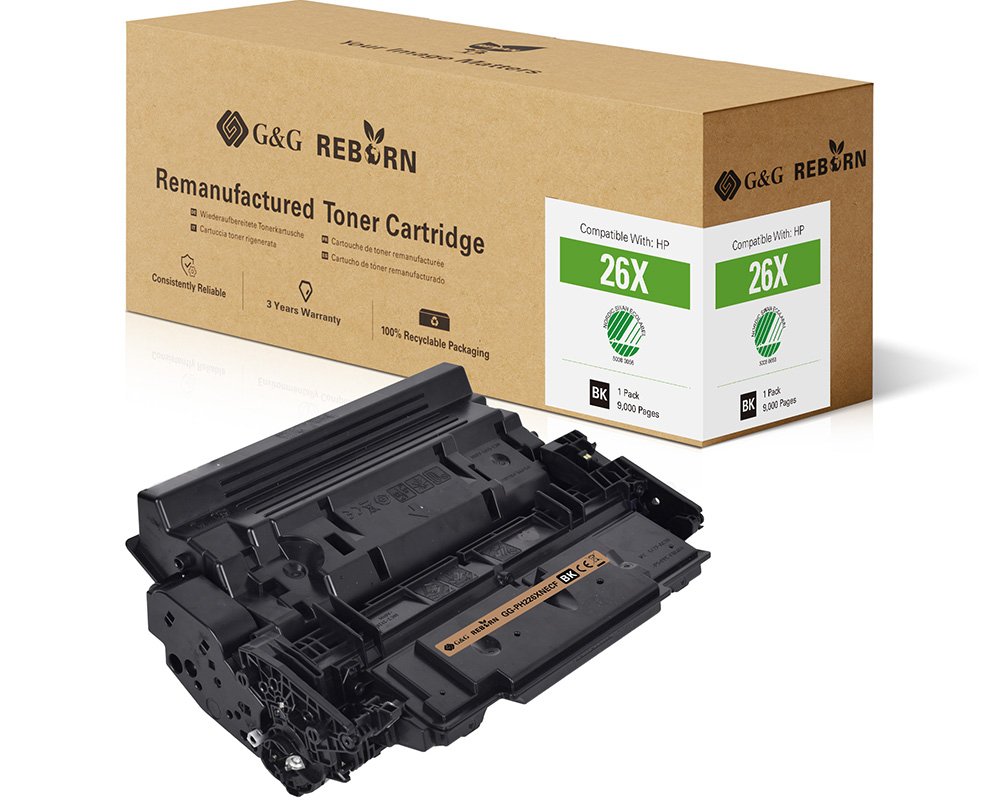 Kompatibel mit HP 26X / CF226X Toner [modell] - Marke: G&G-Reborn