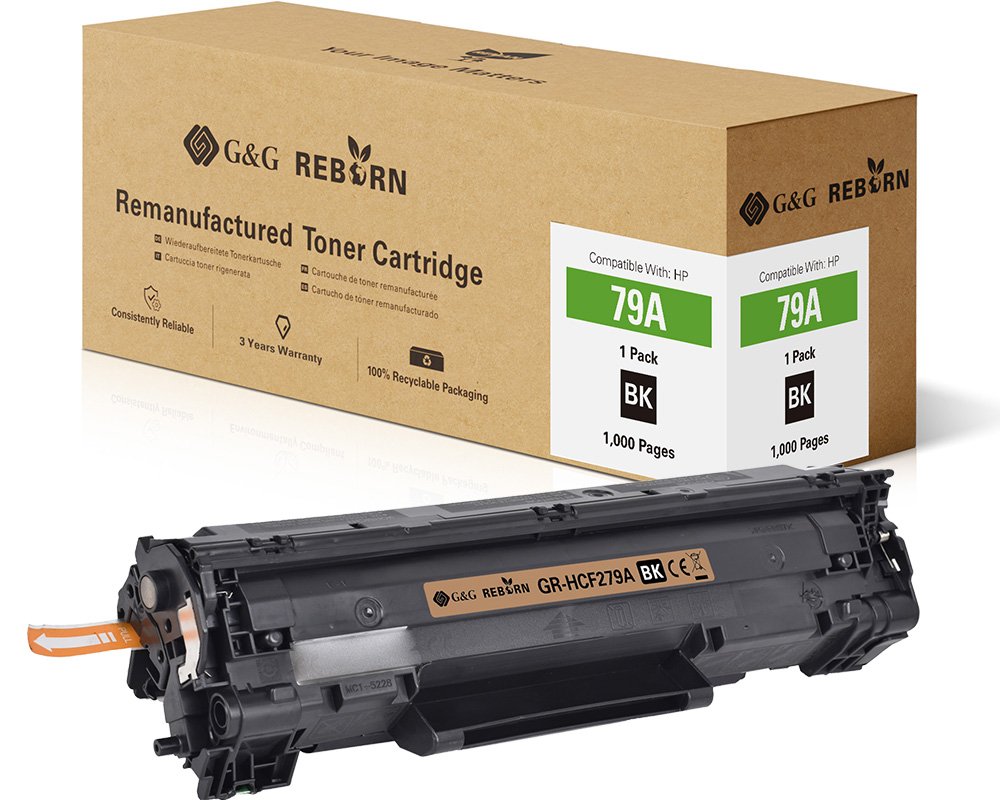 Kompatibel mit HP 79A / CF279A Toner [modell] - Marke: G&G Reborn
