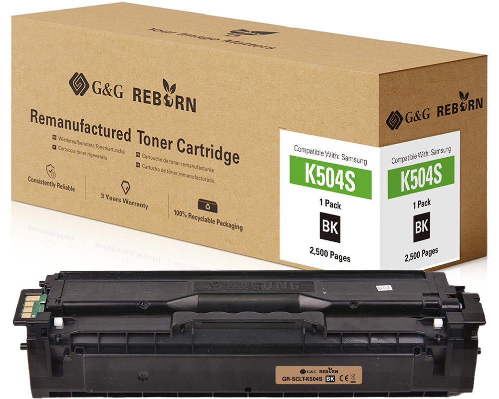 Kompatibel mit Samsung K504S/ HP SU158A Toner Schwarz [modell] - Marke: G&G Reborn
