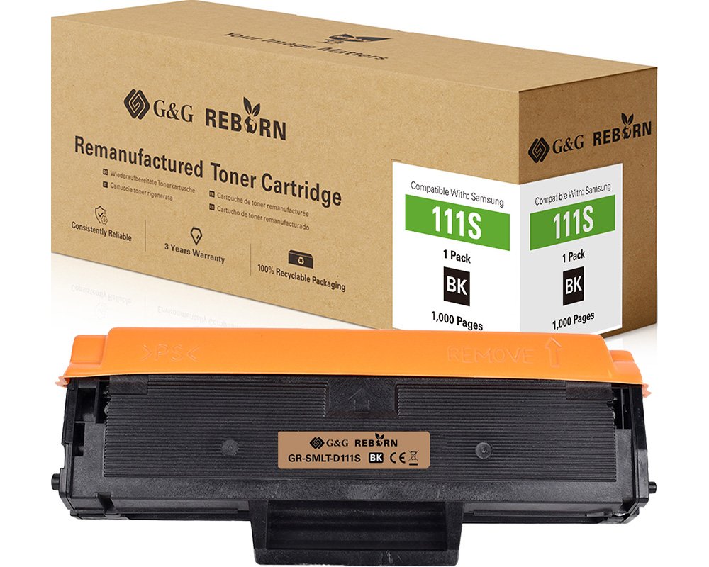 Kompatibel mit MLT-D111S / HP SU810A Toner [modell] - Marke: G&G Reborn