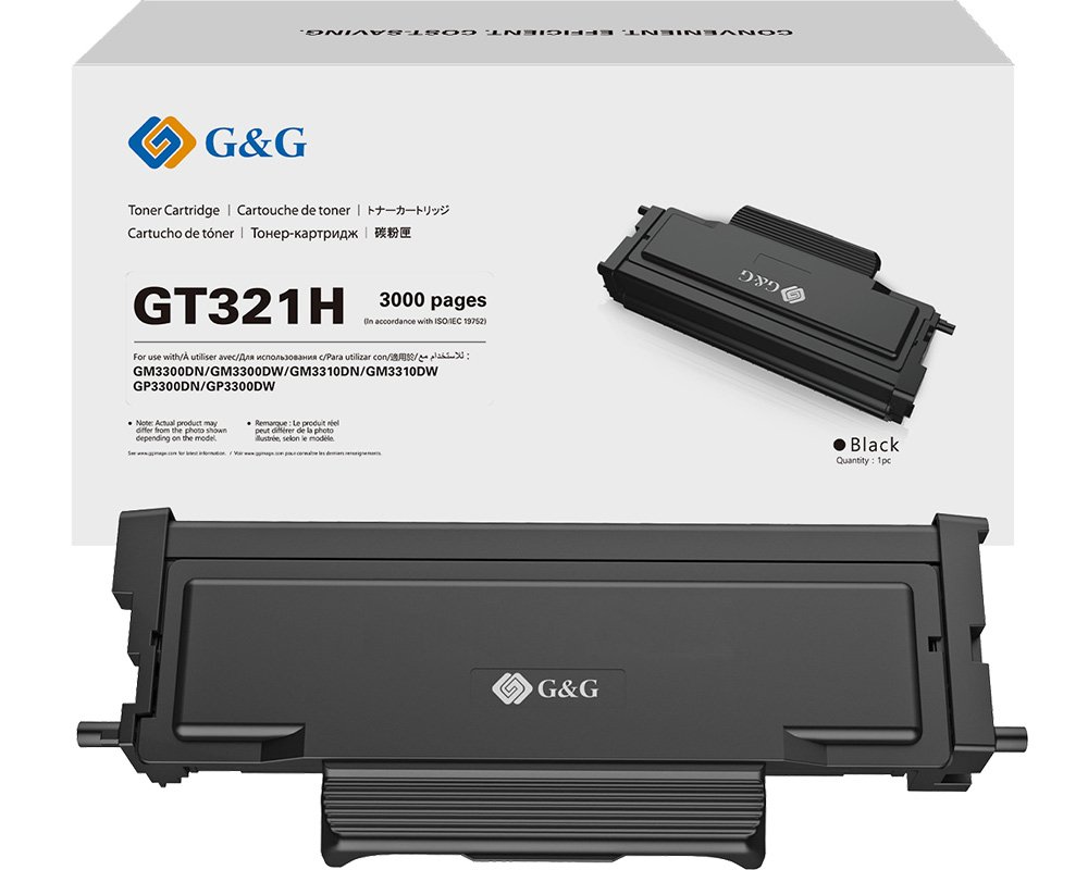 G&G Original-Toner GT321H [modell] 3.000 Seiten