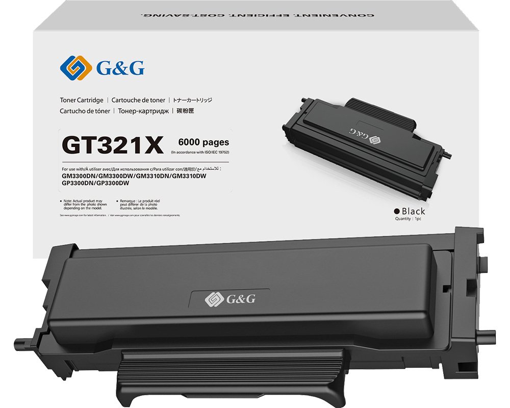 G&G Original-Toner GT321X [modell] 6.000 Seiten