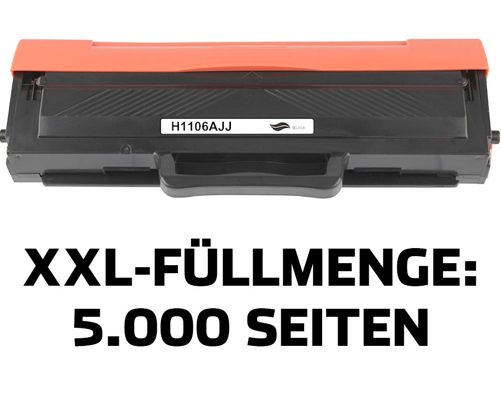 Kompatibel mit HP 106A / W1106A XXL-Toner [modell] (5.000 Seiten) von TONERDUMPING