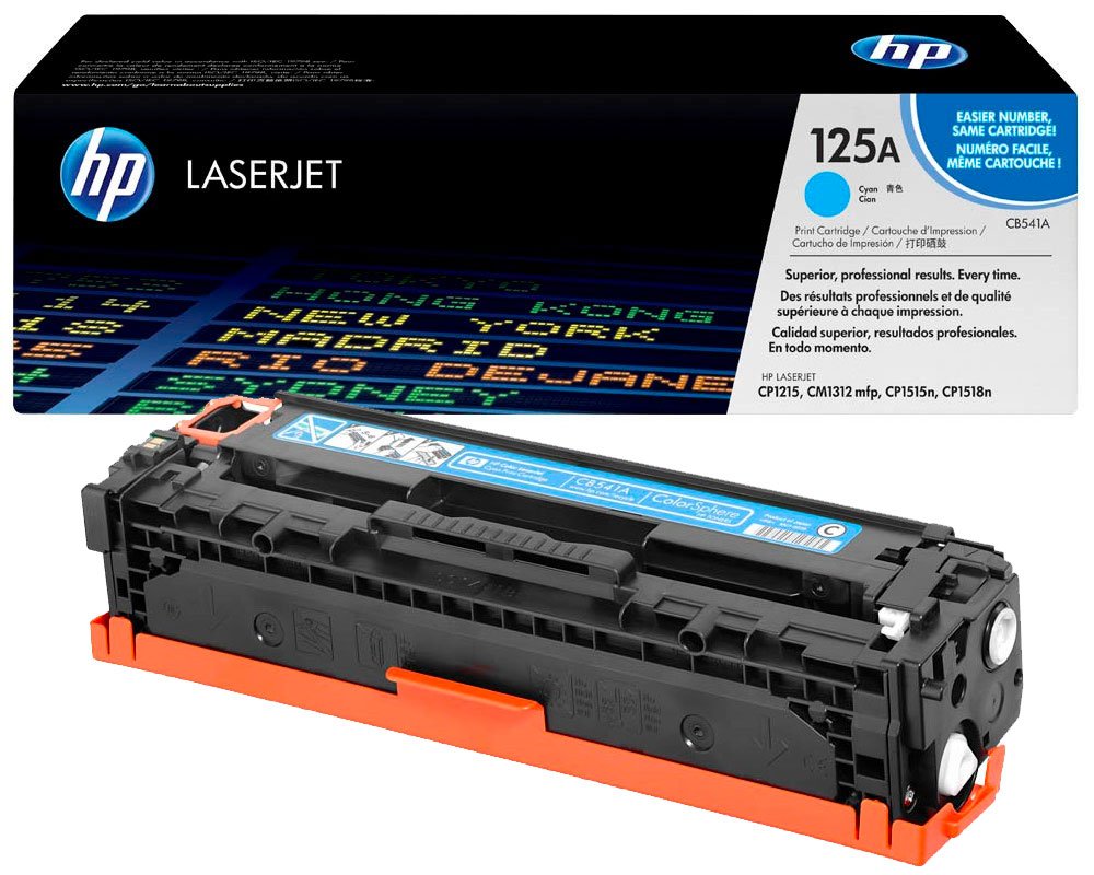 HP 125A Cyan Originaltoner (CB541A) [modell]