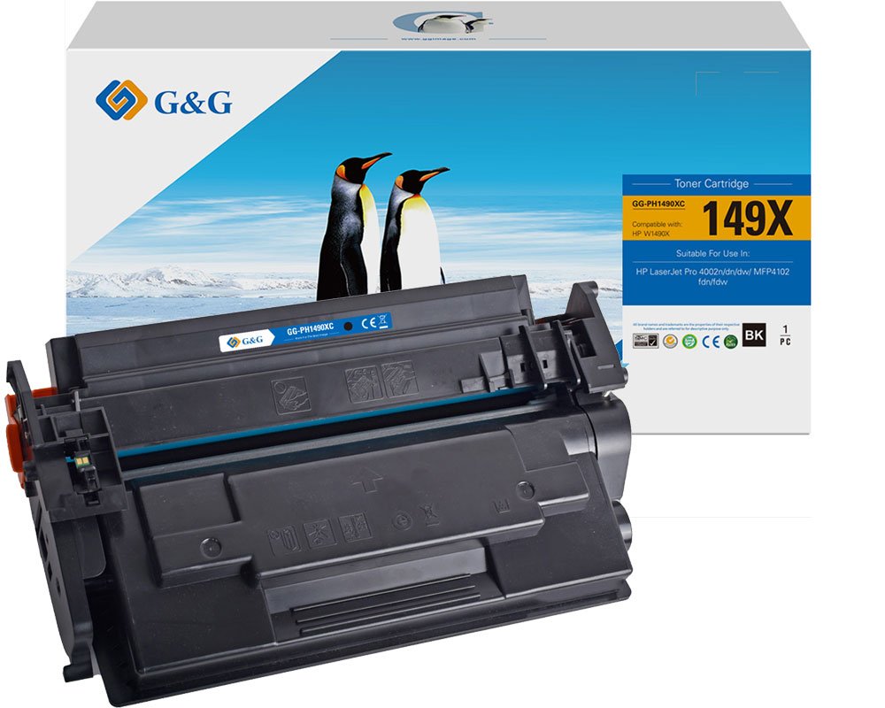Kompatibel mit HP 149X Toner W1490X [modell] (9.500 Seiten) - Marke: G&G