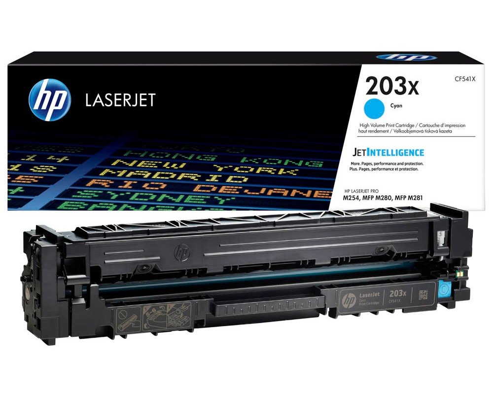 HP 203X / CF541X Toner Cyan [modell]