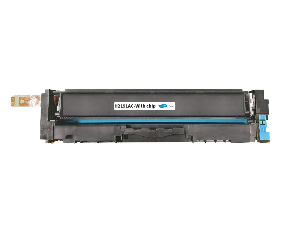 Kompatibel mit HP 219A Toner [modell] W2191A (1.200 Seiten) cyan - von TONERDUMPING