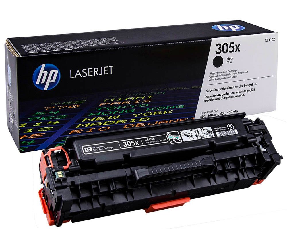 HP 305X / CE410X Originaltoner [modell] Schwarz