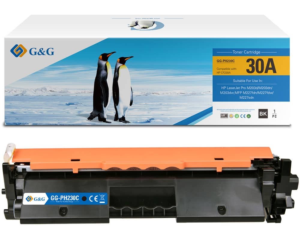 Kompatibel mit HP 30A / CF230A Toner -Mit Chip- [modell] - Marke: G&G