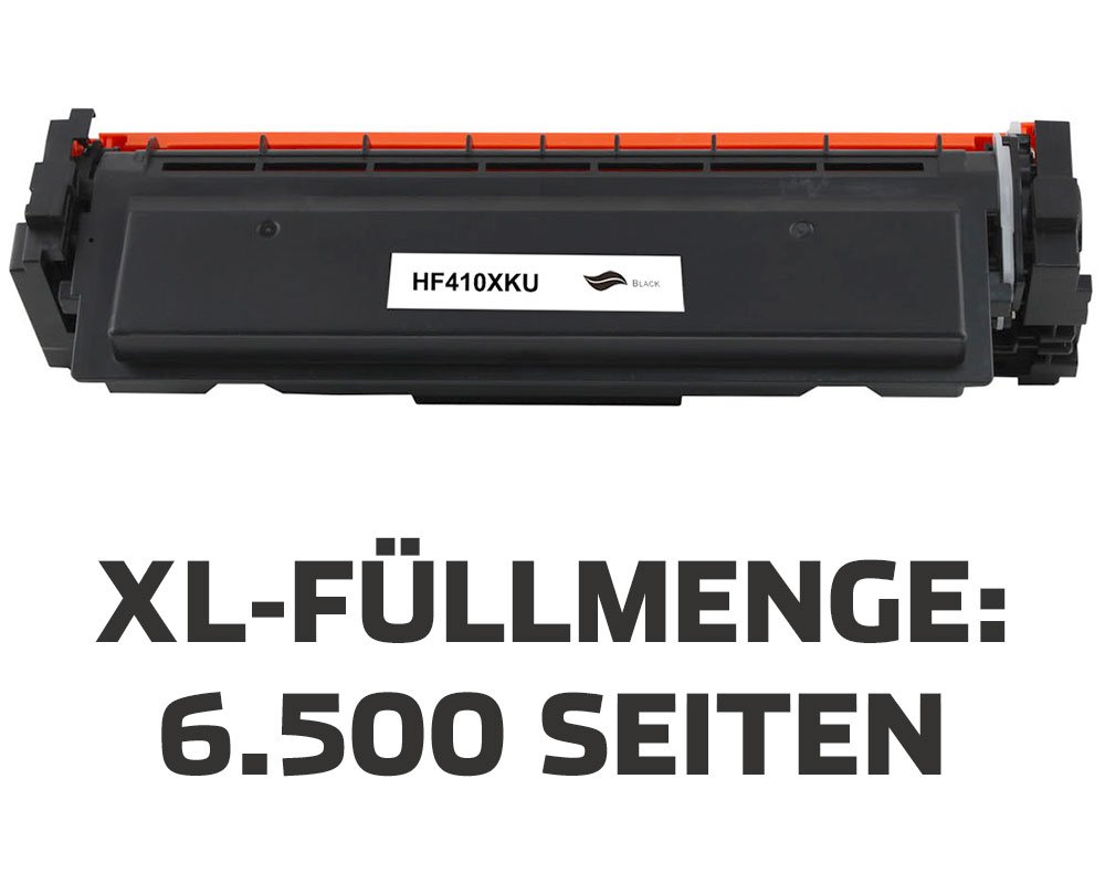 Kompatibel mit HP 410X / CF410X, Canon 046H XL-Toner Schwarz [modell] von TONERDUMPING