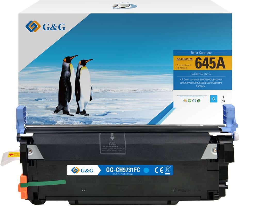 Kompatibel mit HP 645A / C9731A Toner Cyan [modell] - Marke: G&G