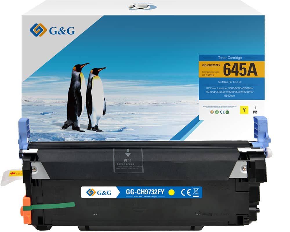 Kompatibel mit HP 645A / C9732A Toner Gelb [modell] - Marke: G&G