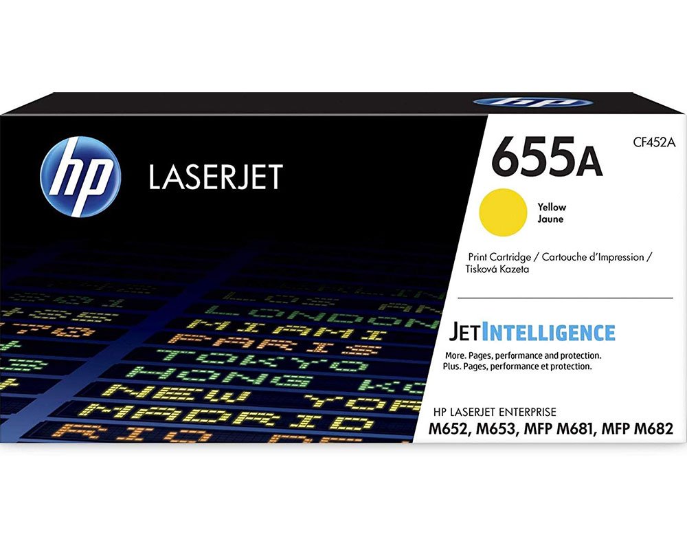 HP 655A / CF452 Originaltoner Gelb [modell]