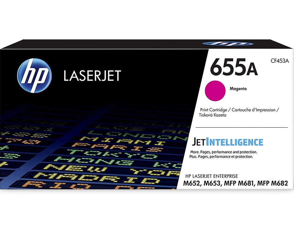 HP 655A / CF453A Originaltoner Magenta [modell]