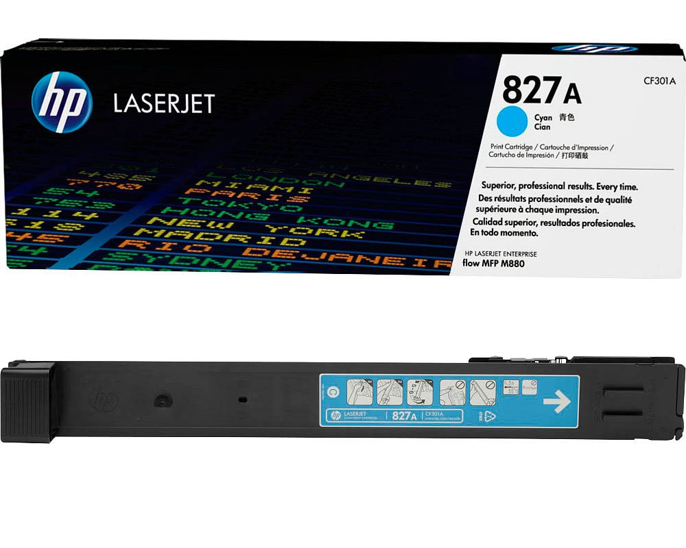 HP 827A Original-Toner (CF301A) [modell] Cyan