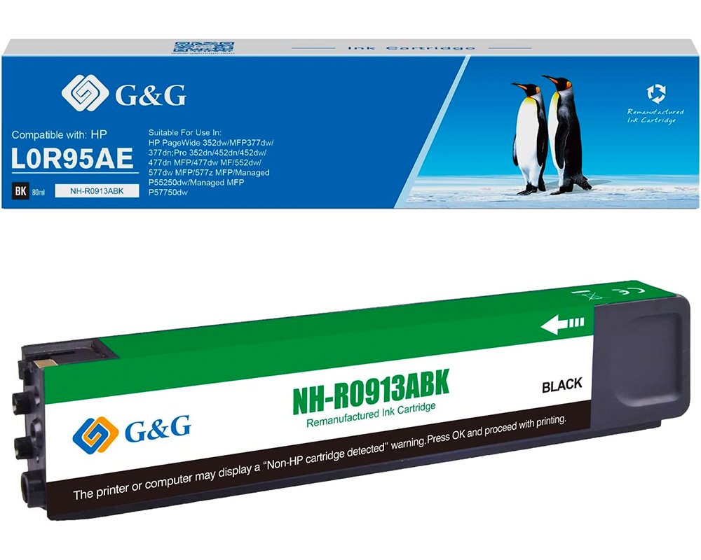 Kompatibel mit HP 913A / F6T77AE Druckerpatrone Schwarz [modell] - Marke: G&G
