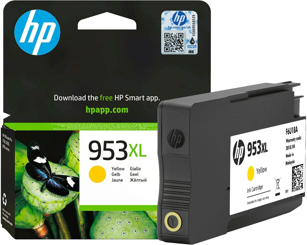 HP 953XL Original-Druckerpatrone Gelb [modell]