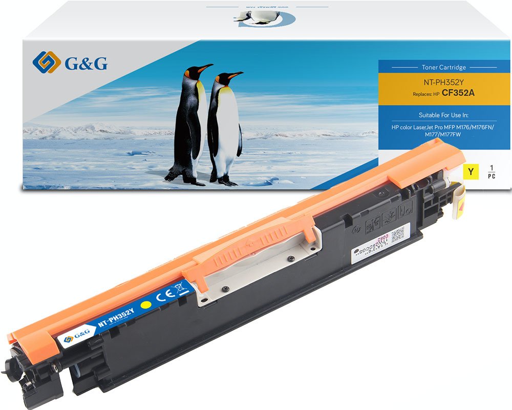 Kompatibel mit HP 130A / CF352A Toner Gelb [modell] - Marke: G&G