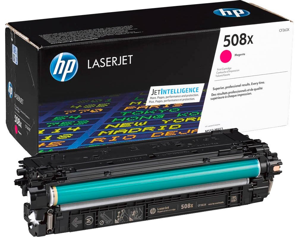 HP Original-Toner 508X [modell] (CF363X) Magenta (9.500 Seiten)