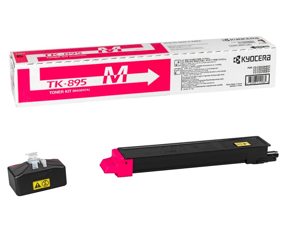 Original Kyocera-Toner TK-895M (6.000 Seiten) Magenta [modell]