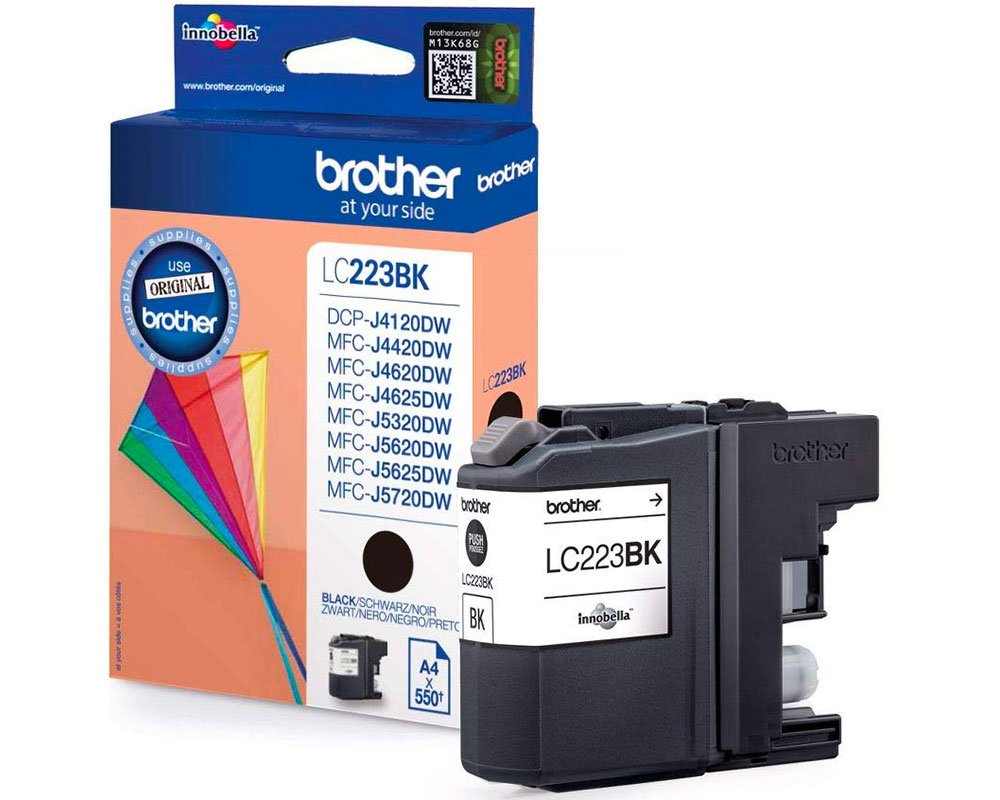 Brother LC223BK Tinte Schwarz [modell]