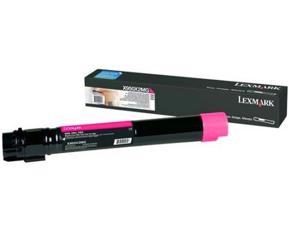 Original Lexmark Toner X950X2MG [modell] magenta (22.000 Seiten)