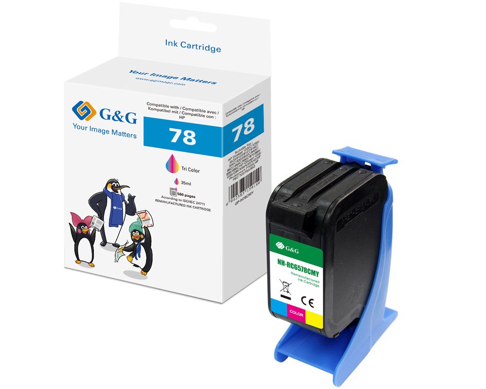 Kompatibel mit HP 78XL / C6578AE Druckerpatrone Color [modell] - Marke: G&G