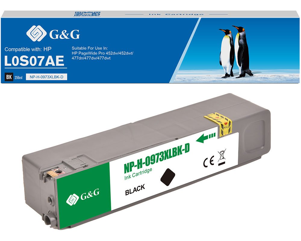 Kompatibel mit HP 973X/ L0S07AE XL-Druckerpatrone Schwarz [modell] - Marke: G&G