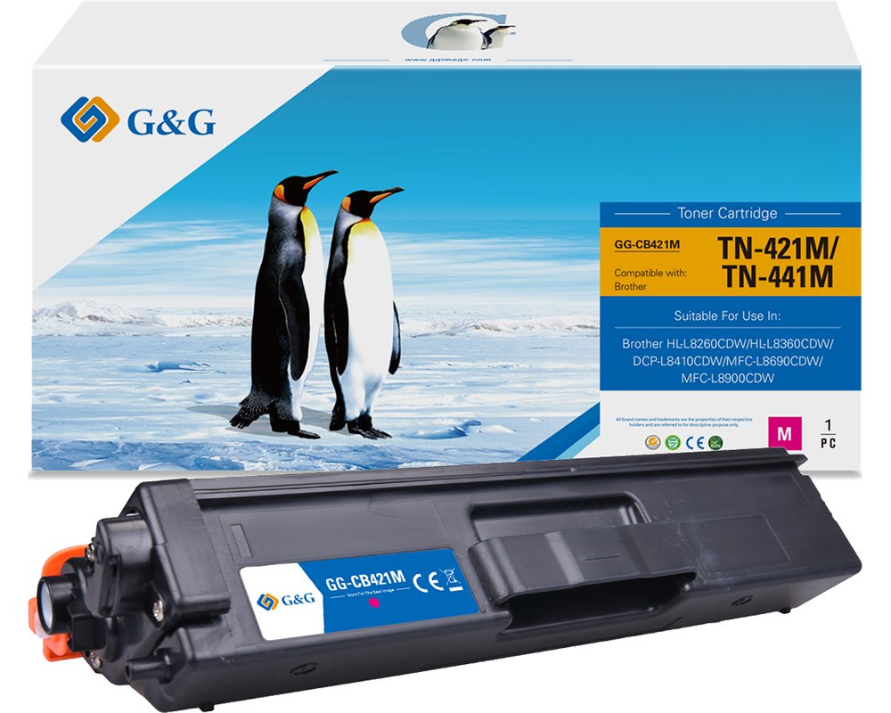 Kompatibel mit Brother TN-421M Toner Magenta [modell] - Marke: G&G