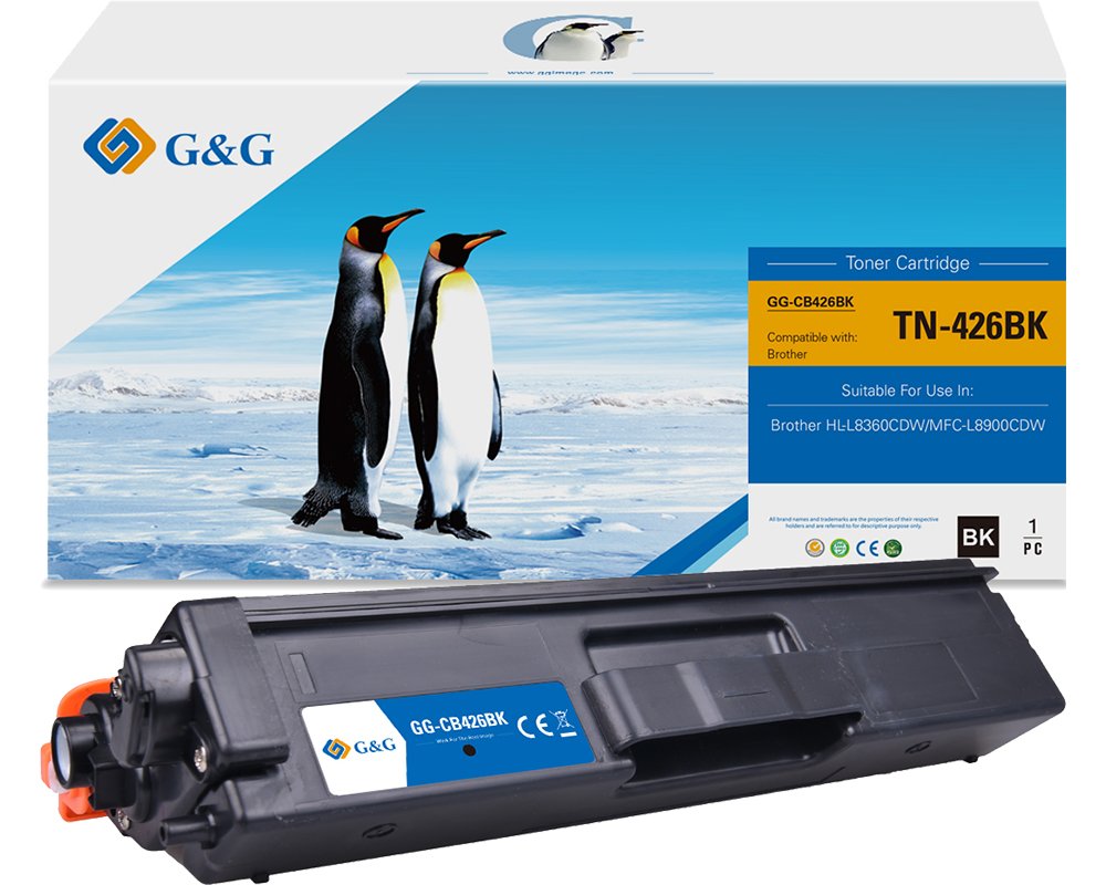 Kompatibel mit Brother TN-426BK Toner Schwarz [modell] - Marke: G&G