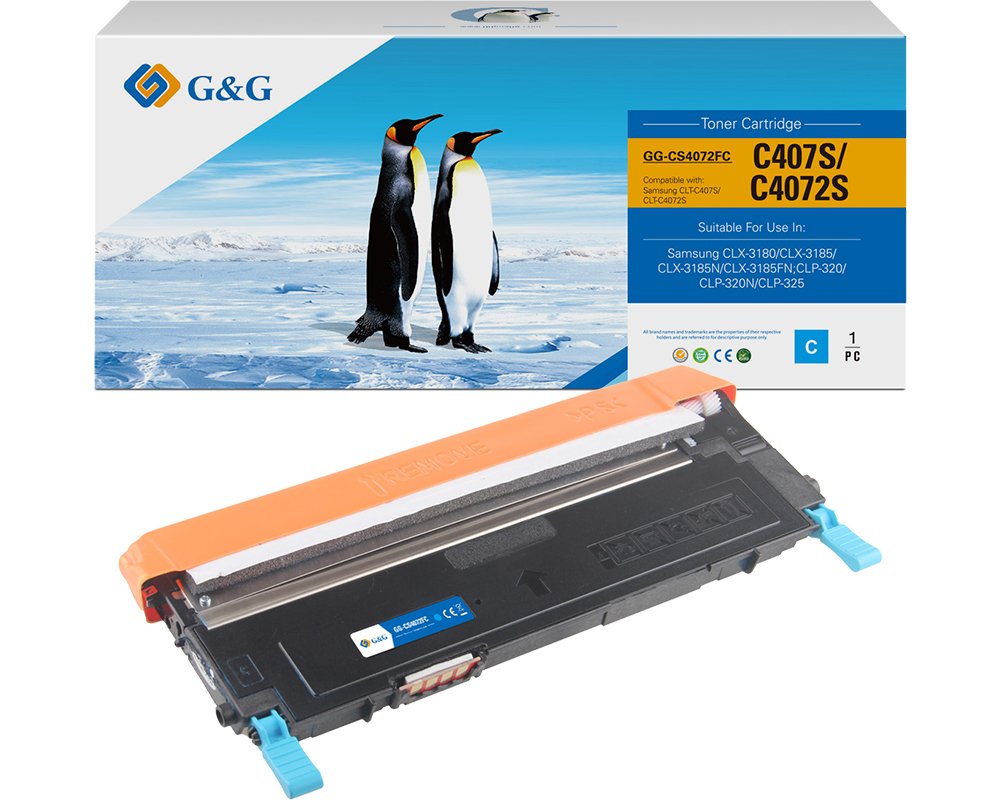 Kompatibel mit Samsung CLT-C4072S / HP ST994A Toner Cyan [modell] - Marke: G&G