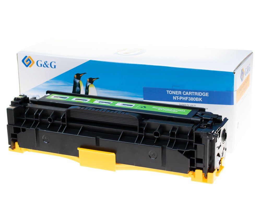 Kompatibel mit HP 312A / CF380A Toner Schwarz [modell] - Marke: G&G