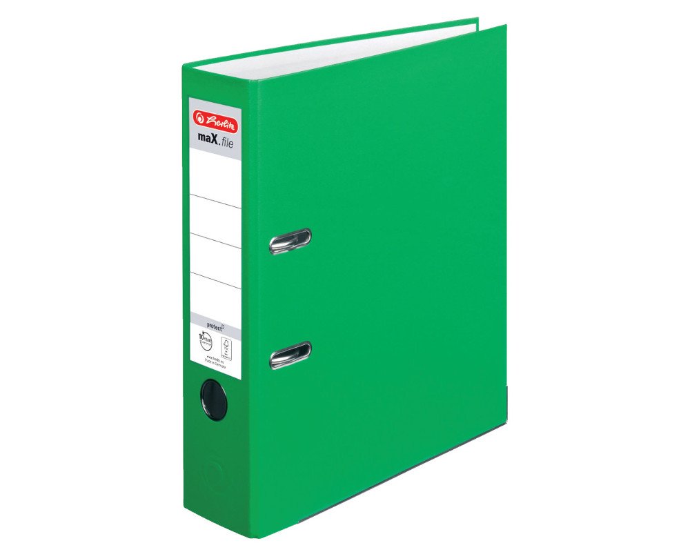 Herlitz Ordner maX.file protect A4 8cm hellgrün