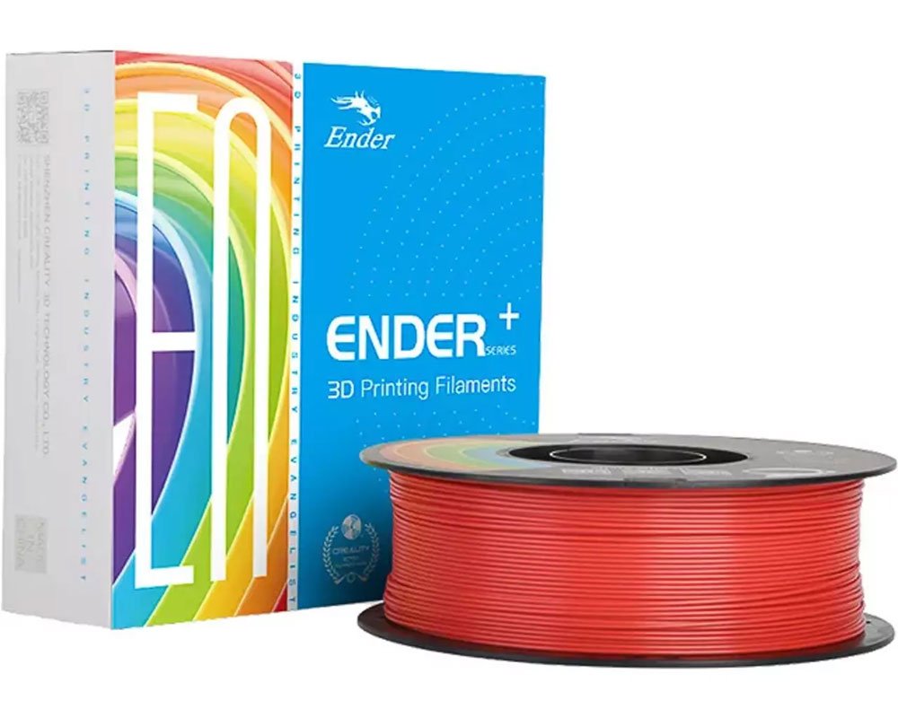 PLA+ Filament Rot (1kg / 1,75 mm) Ender 3D Serie von CREALITY