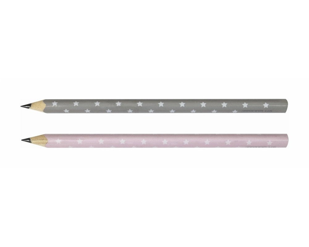 2 Schreiblern-Jumbo-Dreikant-Bleistifte. Stärke HB. FSC-zertifiziert