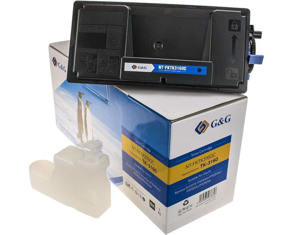 Kompatibel mit Kyocera TK-3160 Toner [modell] - Marke: G&G