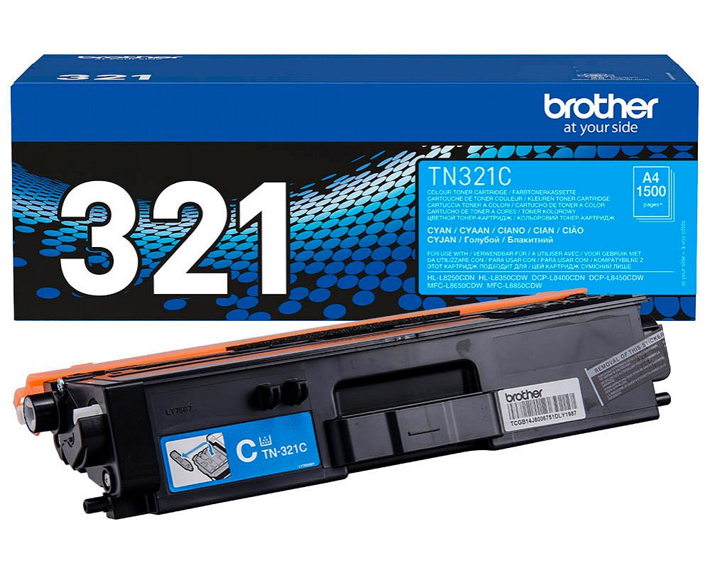 Brother 321 Original-Toner [modell] TN321C Cyan