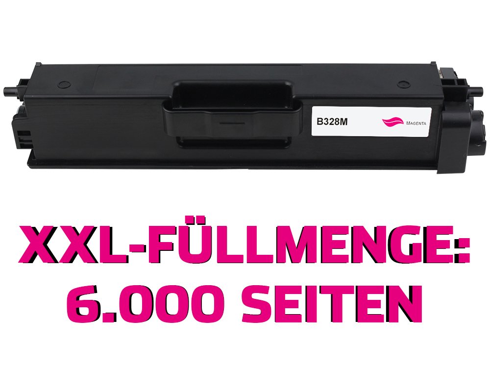 Kompatibel mit Brother TN-328M Toner Magenta [modell] von TONERDUMPING