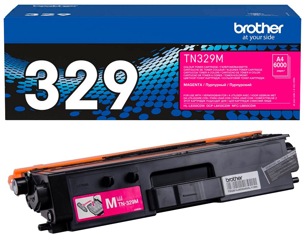 Brother 329 Original-Toner TN329M [modell] (6.000 Seiten) Magenta