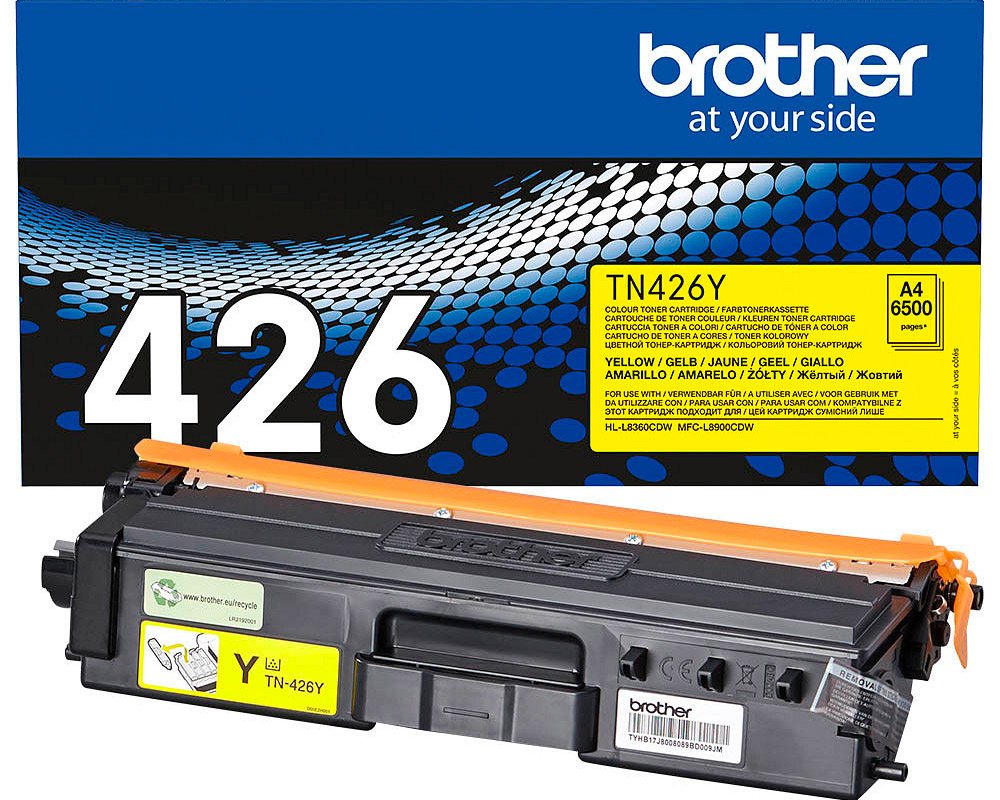 Brother 426 Original-Toner TN426Y [modell] (6.500 Seiten) Gelb