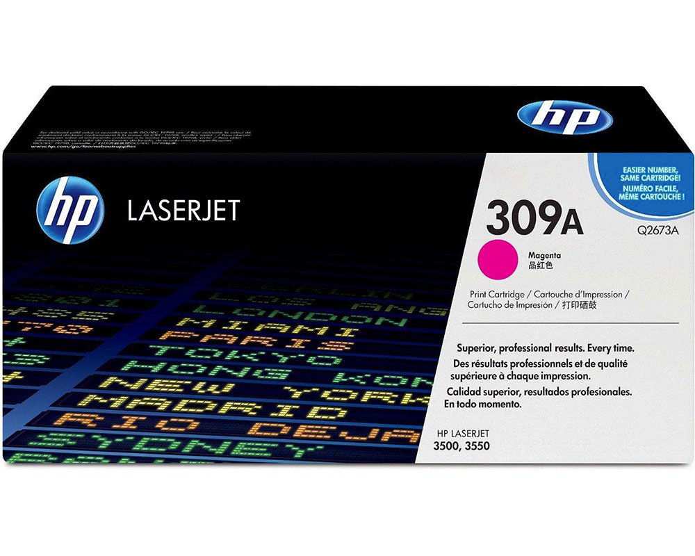 HP 309A Magenta Originaltoner (Q2673A) [modell]