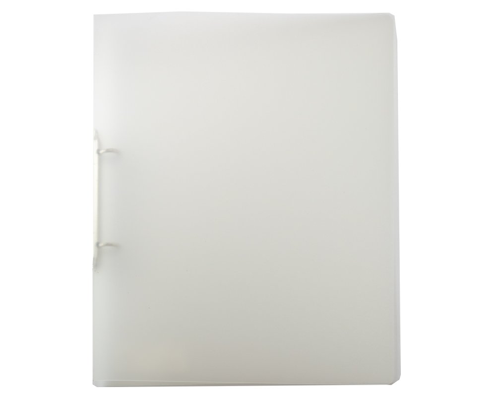 Ringbuch A4 transparent, aus Kunststoff (PP)