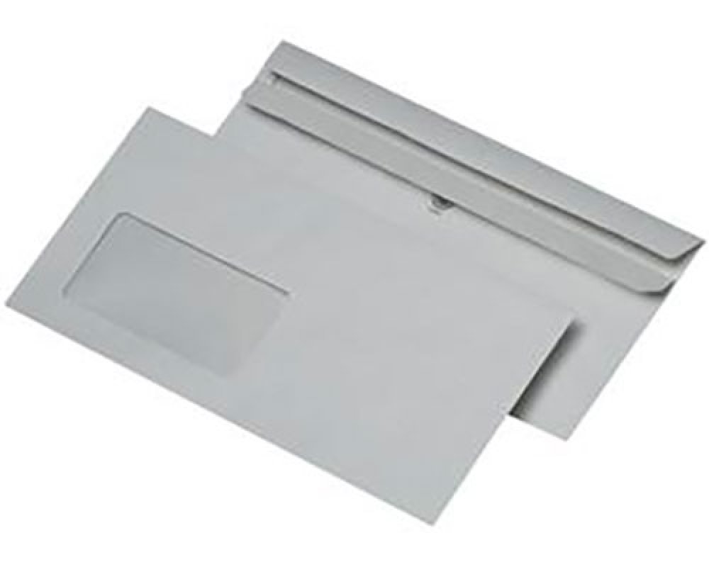 1000 Briefumschläge DIN Lang, mit Fenster, selbstklebend, Umweltschutzpapier