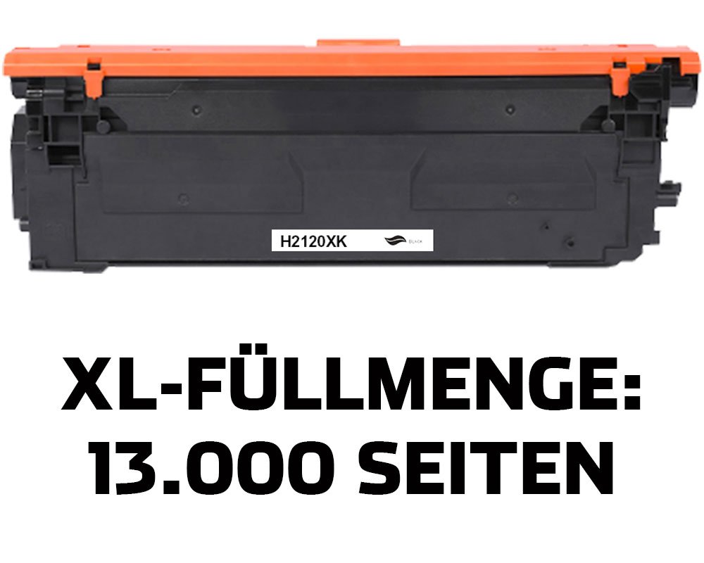 Kompatibel mit HP 212X Toner W2120X [modell] schwarz (13.000 Seiten) von TONERDUMPING